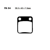 Bremsbelag (Bremsklotz) Sinter HH EBC vorne/hinten for Model:  