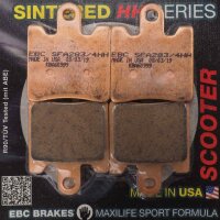 Brake pad sinter Scooter, EBC SFA283/4HH for Model:  Suzuki AN 250 Burgman AN12 1998-1999