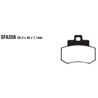 Bremsbelag (Bremsklotz) Sinter HH Scooter EBC hinten für Modell:  