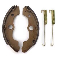 Brake shoes with springs grooved for Model:  Honda ATV TRX 300 Fourtrax 1993-2006