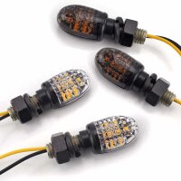 LED Mini Blinker rund mit E-Nummer