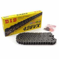 Motorcycle Chain D.I.D X-Ring with clip lock
