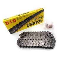 D.I.D X-ring chain 530VX3/102 with rivet lock for Model:  Royal Enfield Bullet 500 2022