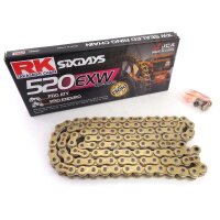 Chain from RK with XW-ring GB520EXW/112 open with rivet lock for Model:  