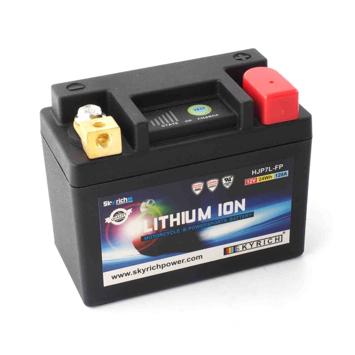 Lithium-Ionen Batterie Motorrad HJP7L-FP für Suzuki UK 110 Address 2020