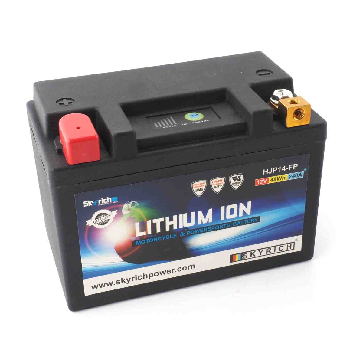 Batterie Ladegerät für BMW K 1200 R/RS/S Lithium/Blei 3,6A IO5