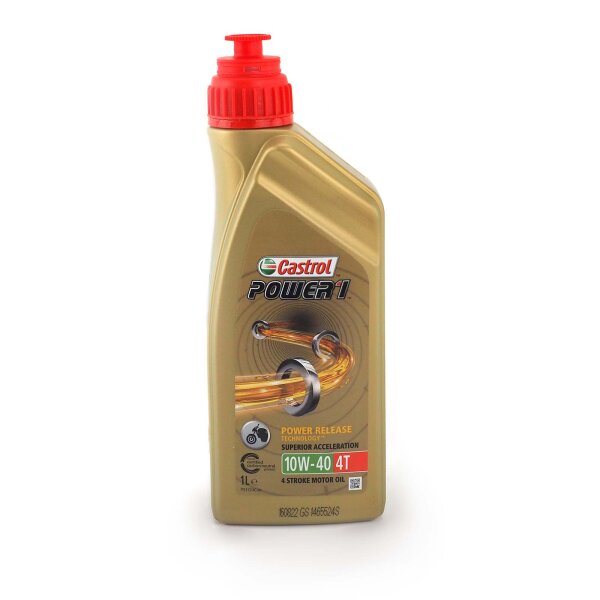 Motoröl Castrol POWER1 4T 10W-40 1l für Honda GL 1200 A Goldwing SC14 1984