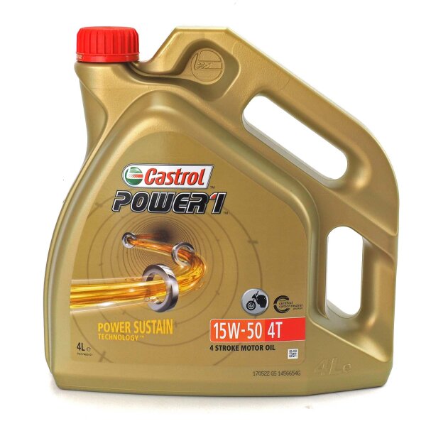 Motoröl Castrol POWER1 4T 15W-50 4l für BMW R 1100 R (259/259R) 2000