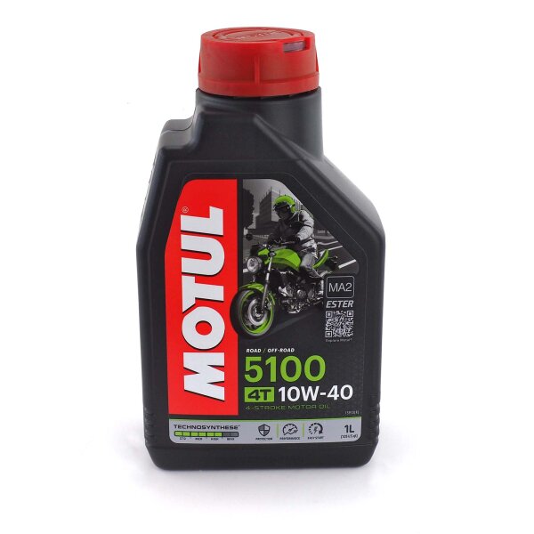 Motoröl MOTUL 5100 4T 10W-40 1l für Honda ATV TRX 500 FourTrax Foreman Rubicon 2001-2011