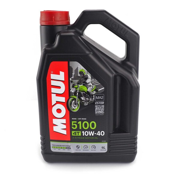 Motoröl MOTUL 5100 4T 10W-40 4l für Honda ATV TRX 500 FourTrax Foreman Rubicon 2001-2011