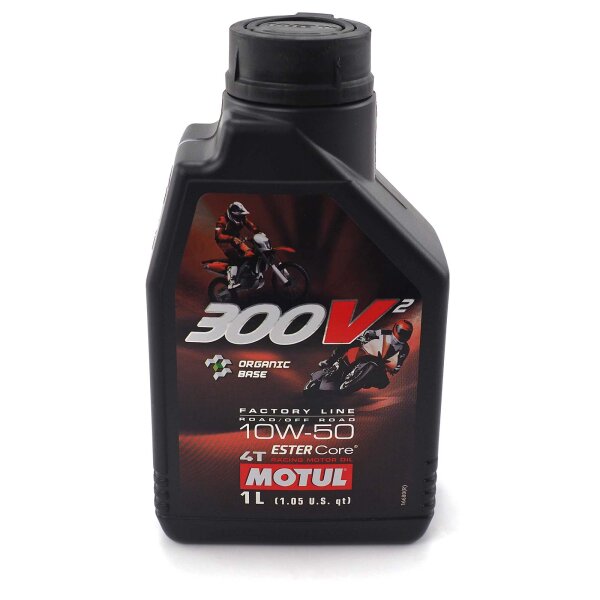 Motor&ouml;l MOTUL 300V&sup2; 4T Factory Line 10W- für Honda CB 1000 R Black Edition SC80 2022