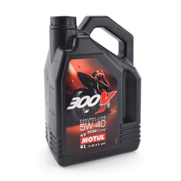 Motoröl MOTUL 300V 4T Factory Line Road Racing 5W-40 4l für Aprilia Atlantic 500 PT 2002