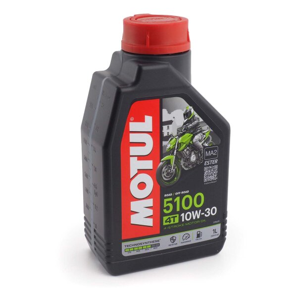 Motor&ouml;l MOTUL 5100 4T 10W-30 1l für Honda CB 1000 R Black Edition SC80 2022