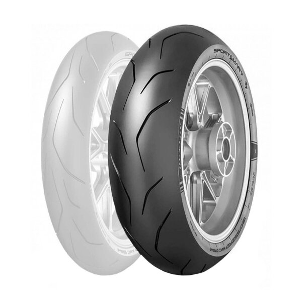 Reifen Dunlop SportSmart TT 180/55-17 (73W) (Z)W für Kawasaki Z 900 ABS ZR900F 2020