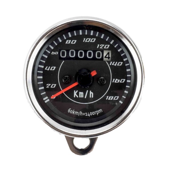 Speedometer 180 km/h Black Dial 60 mm for Suzuki GN 125 1991-2000