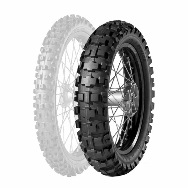 Reifen Dunlop D908 RR M+S (TT) 140/80-18 70R für Husqvarna Enduro 701 2020