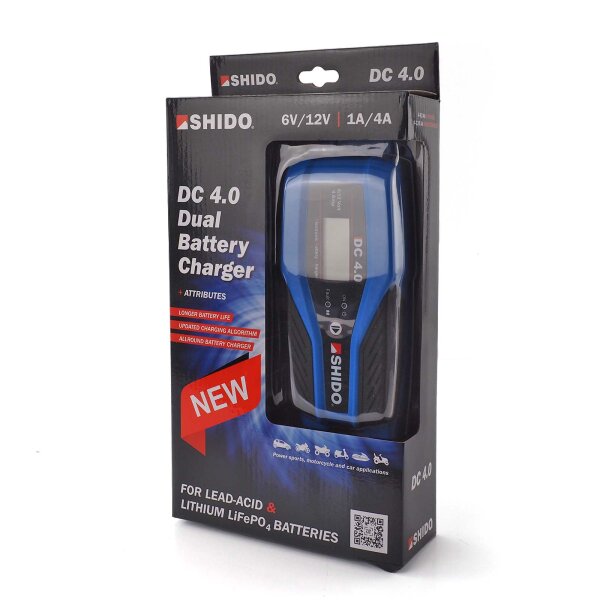 Chargeur de batterie SHIDO DC 4.0 EU