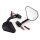 Lenkerendenspiegel mit Lenkerendenblinker für Aprilia SMV 750 Dorsoduro Factory ABS SM 2010