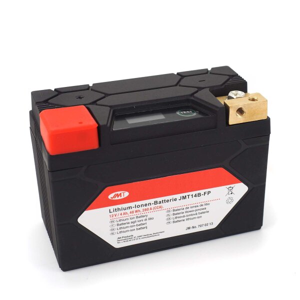 Lithium-Ionen Motorrad Batterie JMT14B-FP für Honda ADV 350 A NF13 2022