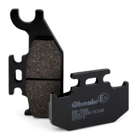 Bremsbelag (Bremsklotz) CC Scooter Brembo hinten pour le modèle :  