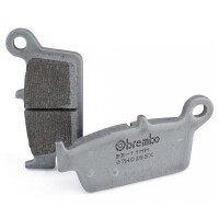 Bremsbelag (Bremsklotz) Sinter SX Brembo vorne/hinten pour le modèle :  