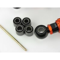 320mm Shocks Shock Absorber Vopo black-orange