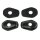 Blinker Adapterplatten für Suzuki GSF 1250 A Bandit ABS WVCH 2012