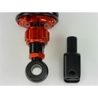340mm Shocks Shock Absorber pair black/orange Eye/Fork