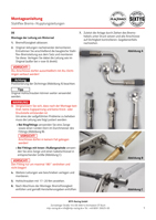 Steel braided hoses vario Instruction Download PDF